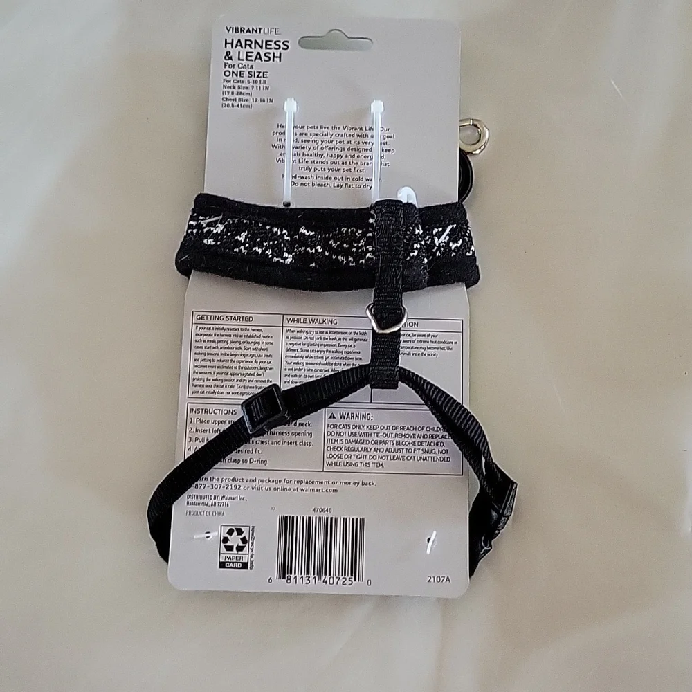 Cat Harness and Leash